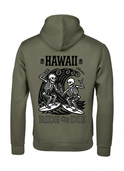 Felpa con cappuccio Lokahi, Ride or Die