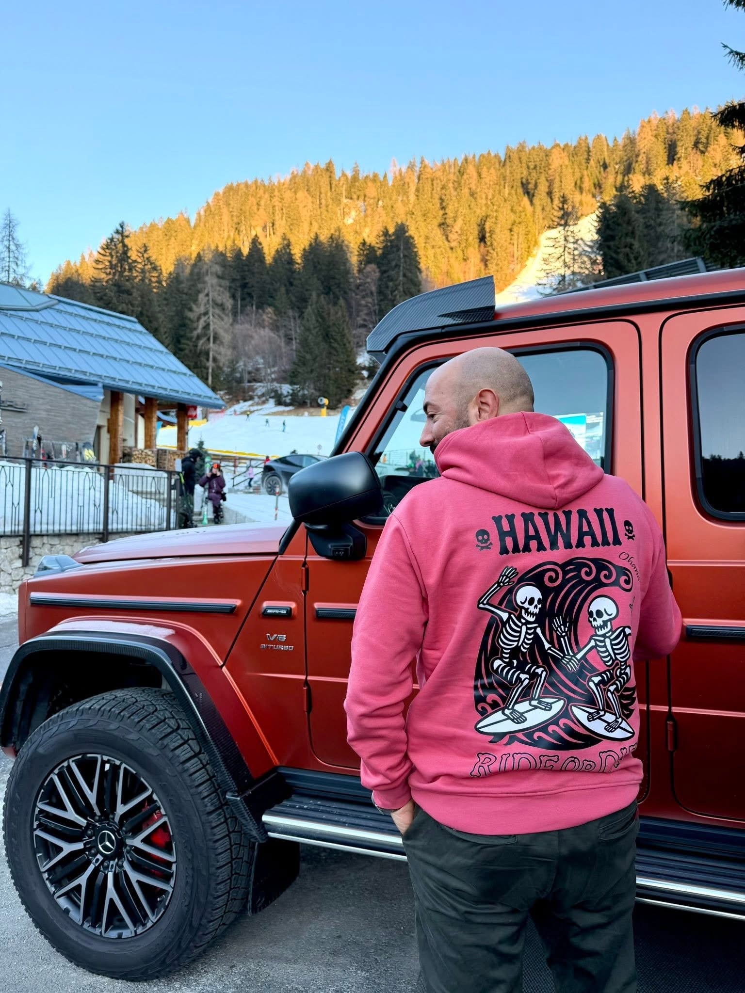 Felpa con cappuccio Lokahi, Ride or Die