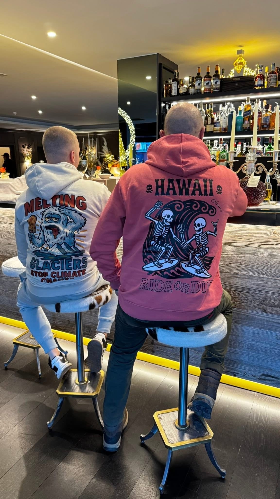 Felpa con cappuccio Lokahi, Ride or Die