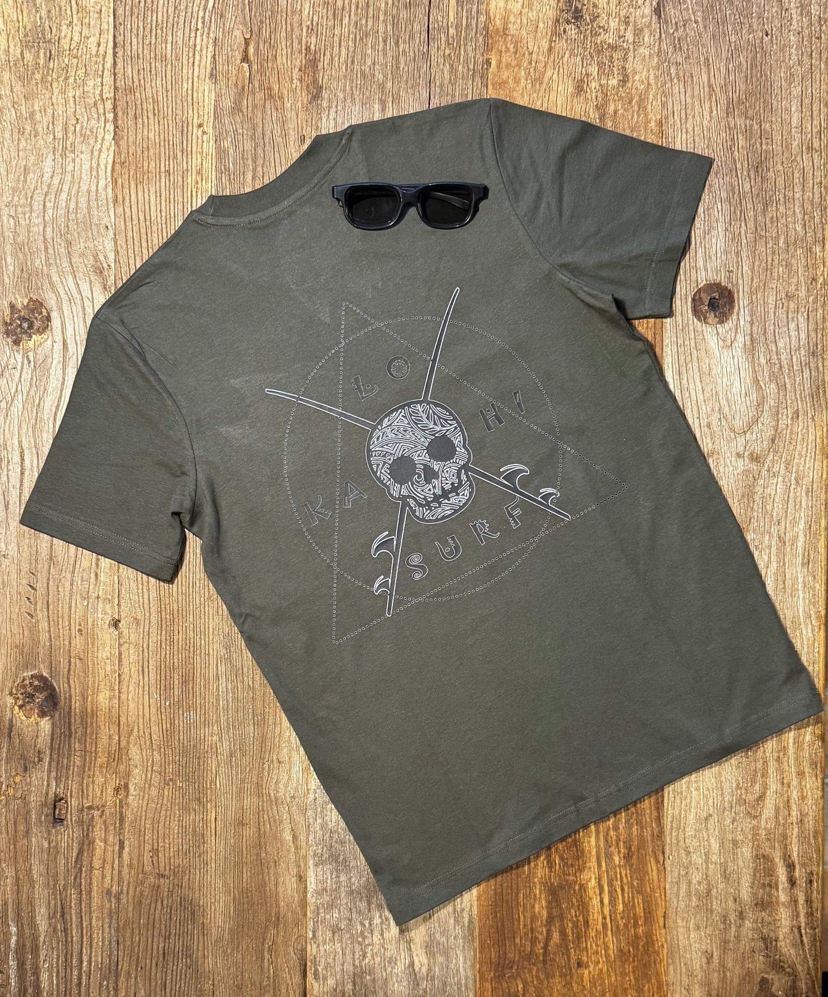 T-shirt Lokahi, vestibiltà normale, lokahi surf