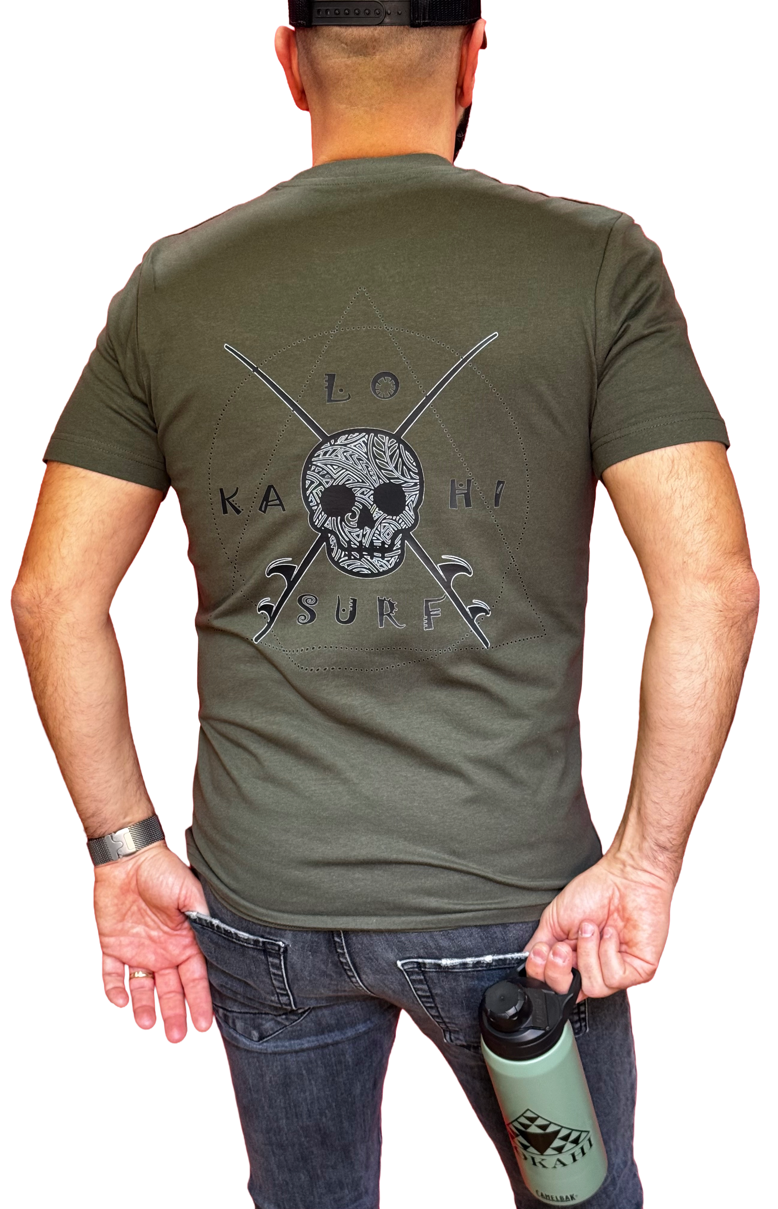 T-shirt Lokahi, vestibiltà normale, lokahi surf