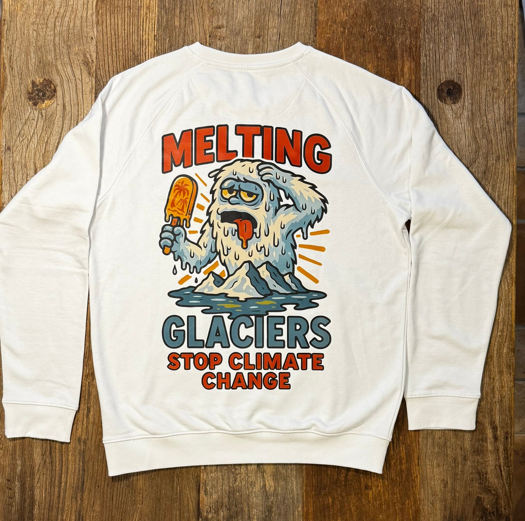 Felpa Lokahi, Melting glaciers