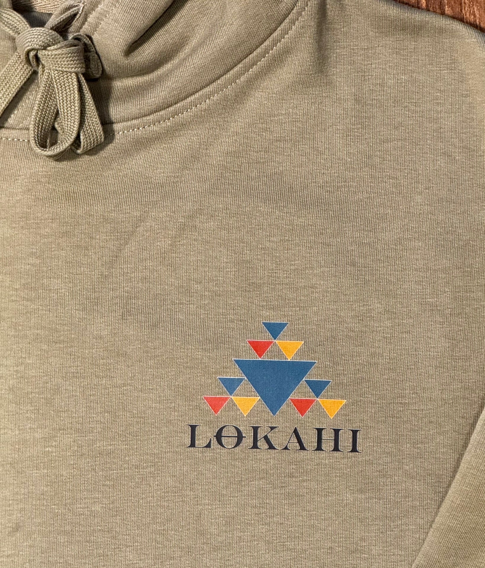 Felpa con cappuccio Lokahi, plastic wave