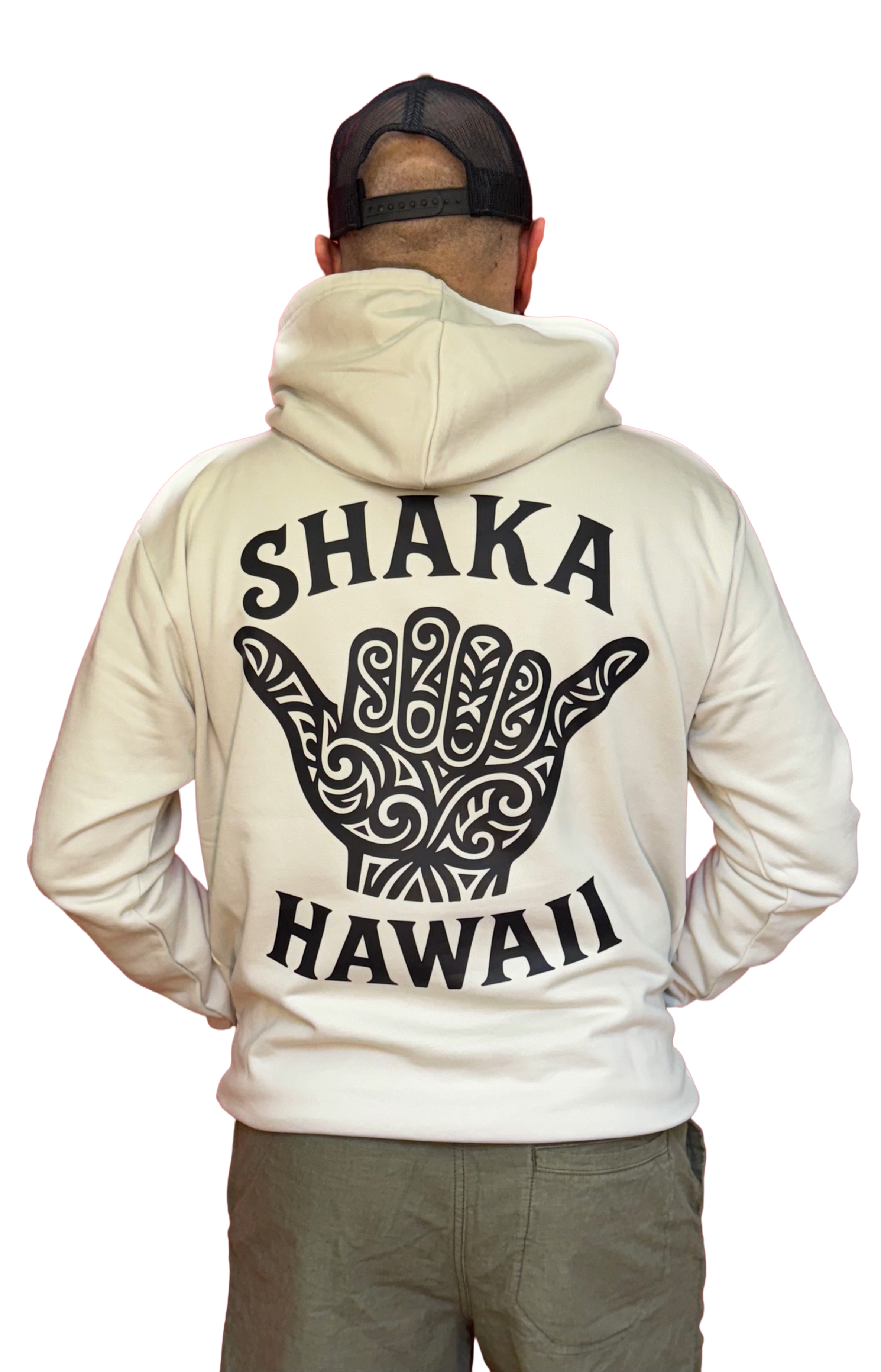 Felpa con cappuccio Lokahi, Shaka Hawaii