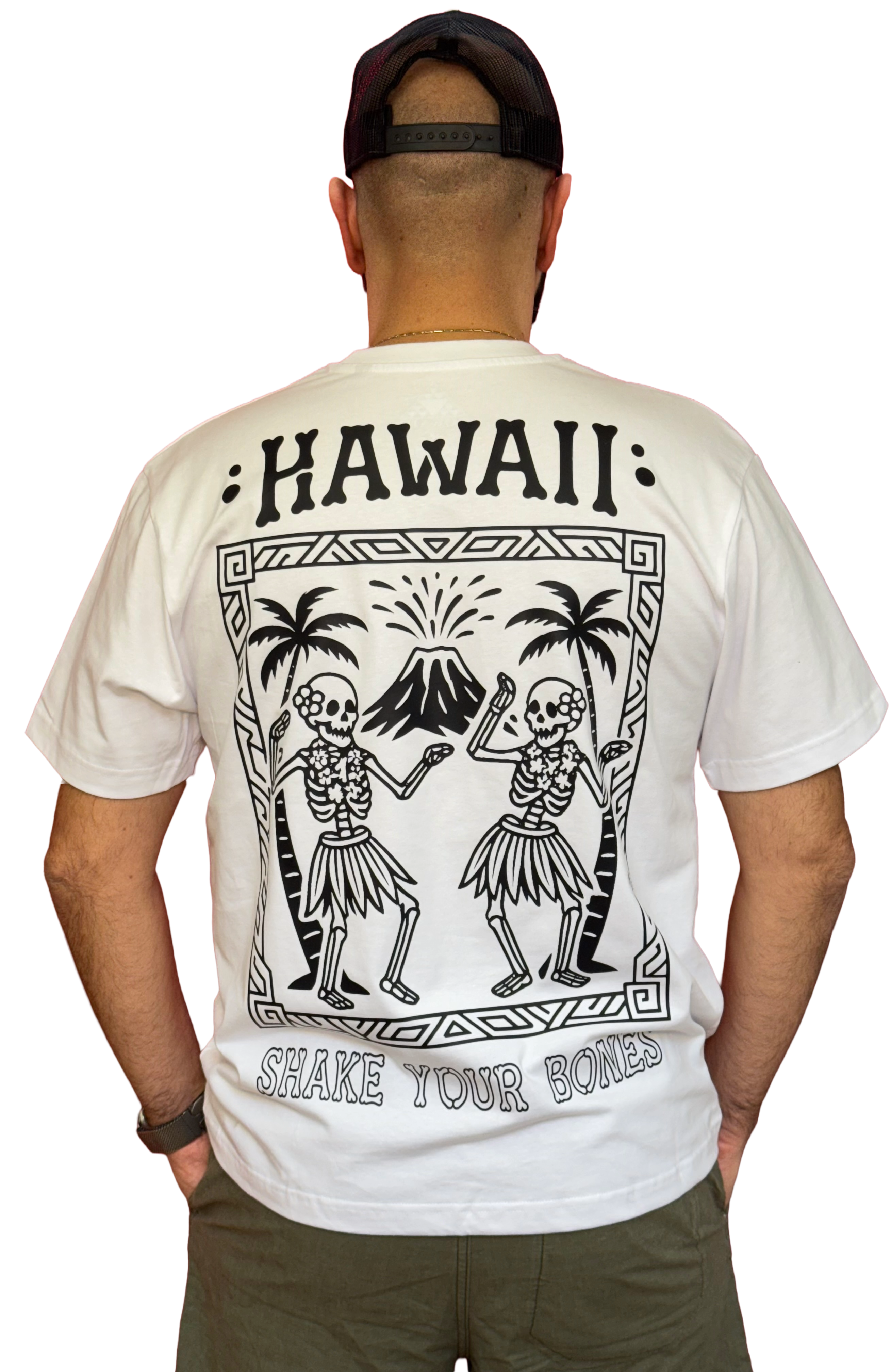 T-shirt Lokahi, Oversize, shake your bones