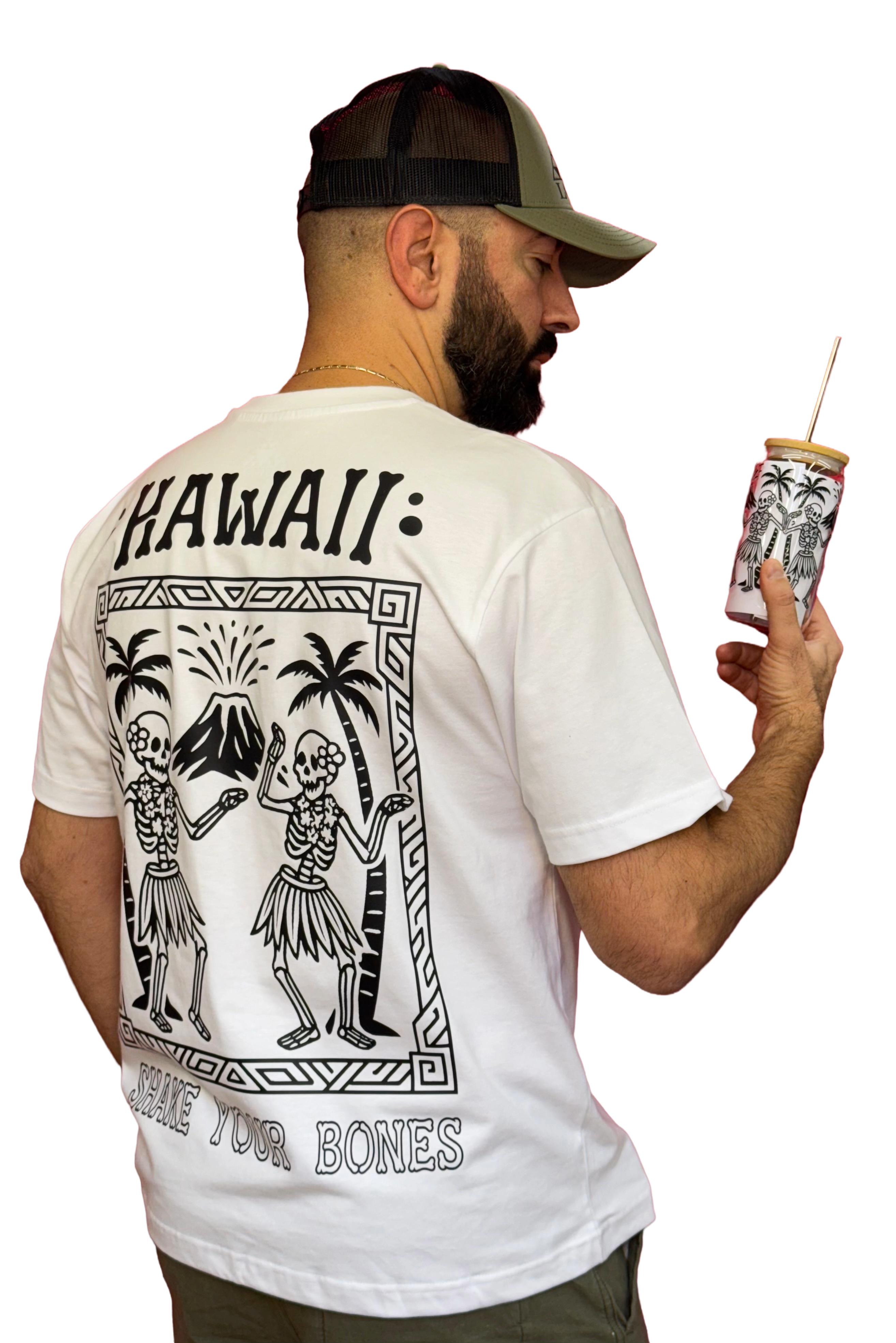 T-shirt Lokahi, Oversize, shake your bones