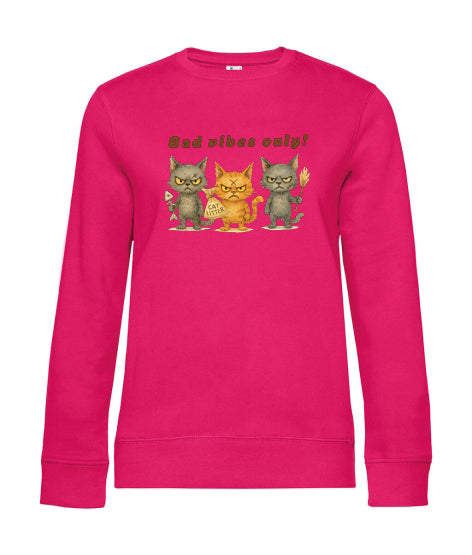 Felpa Mora, bad vibes only