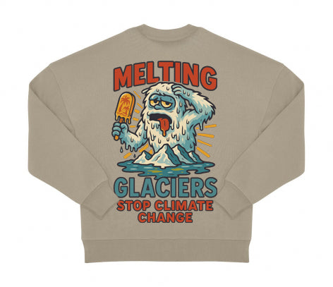 Felpa Lokahi, Melting glaciers