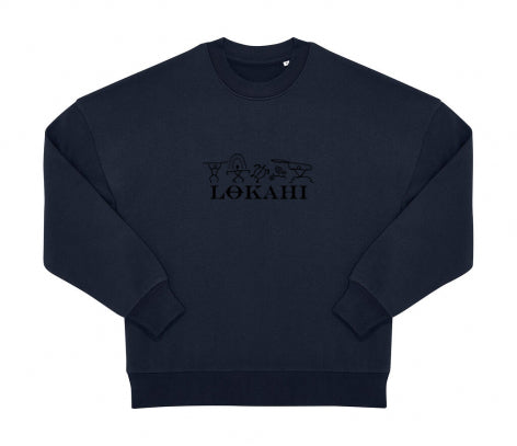 Felpa Lokahi oversize, Petroglifici hawaiani