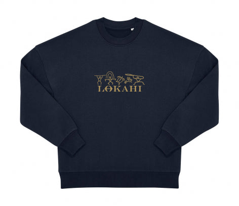 Felpa Lokahi oversize, Petroglifici hawaiani