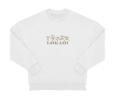 Felpa Lokahi oversize, Petroglifici hawaiani