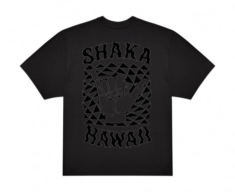 T-shirt Lokahi, Oversize, Shaka Hawaii triangoli