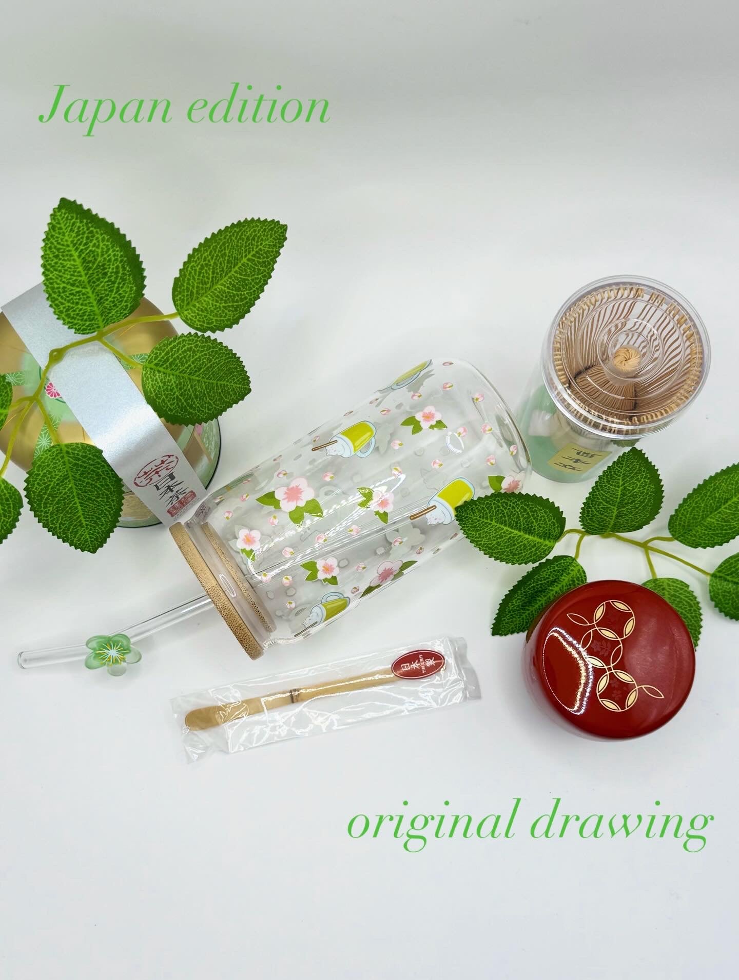 Bicchiere Vetro “Matcha” – 450 ml