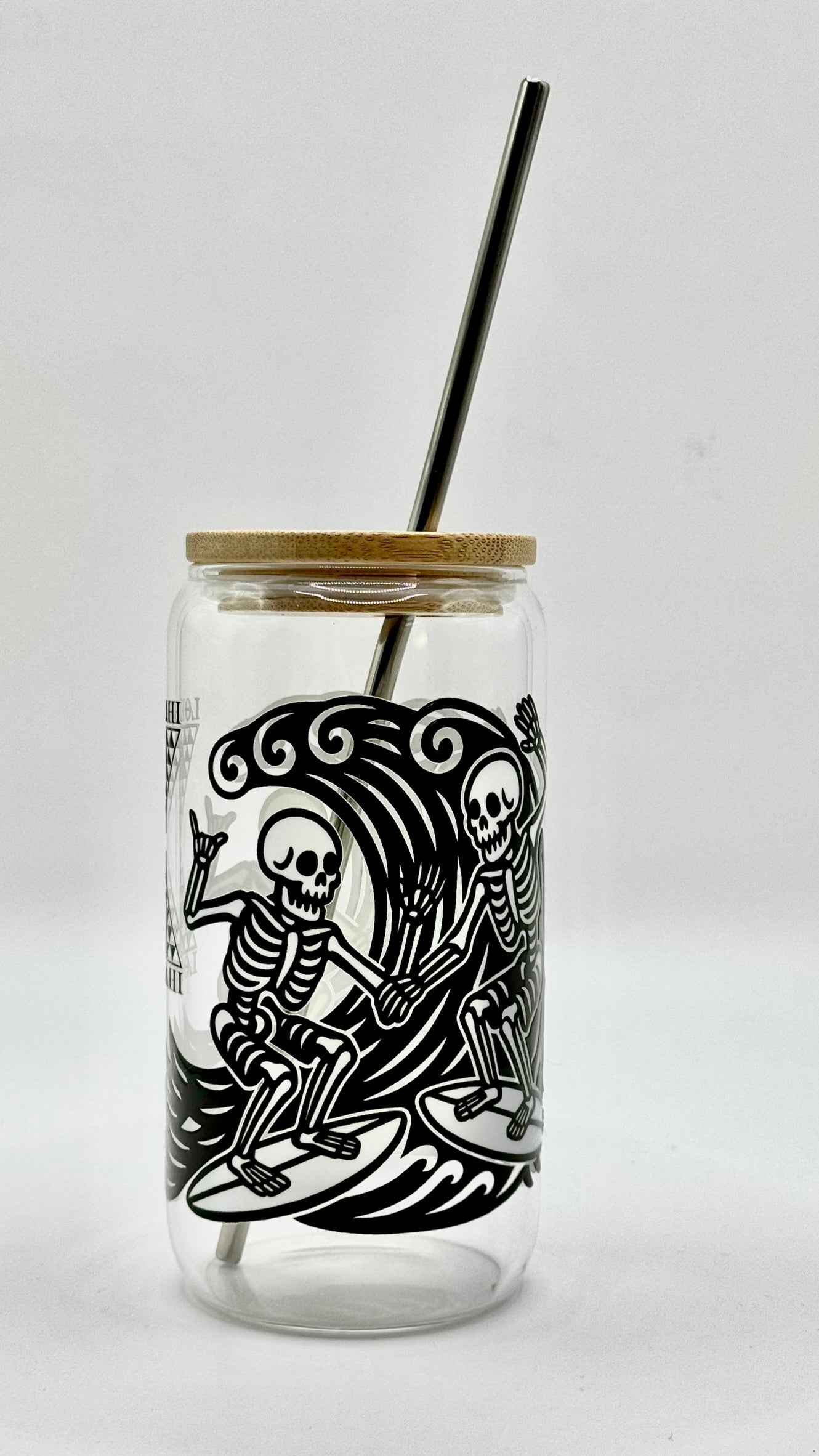 Bicchiere Vetro “Ride or Die” – 450 ml