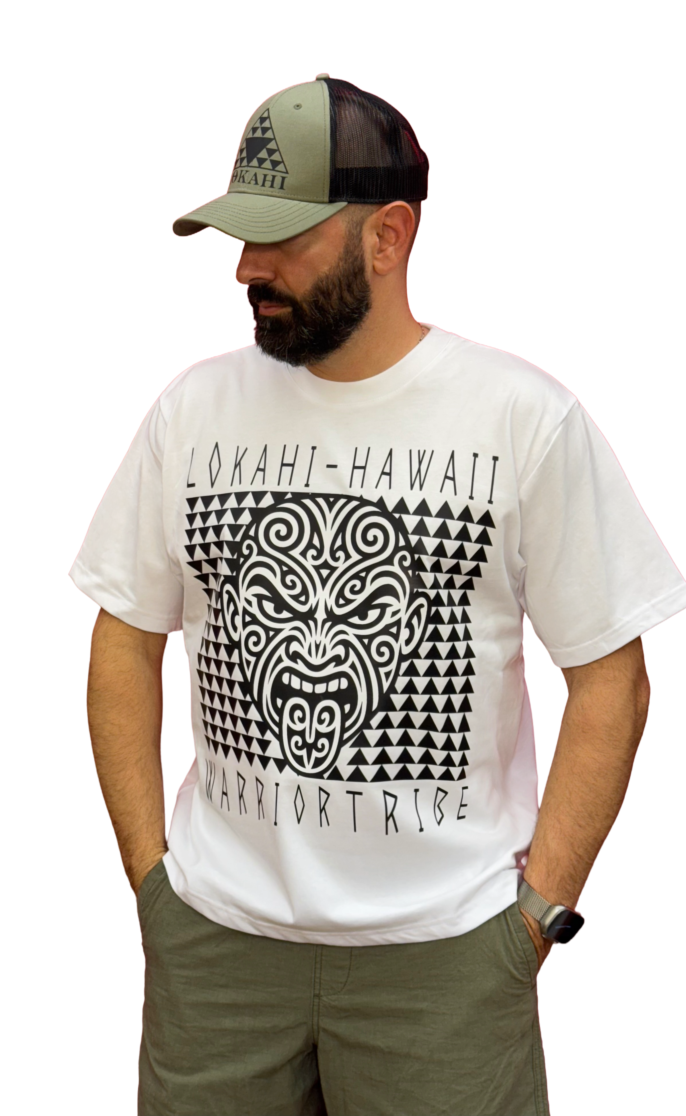 T-shirt Lokahi, Oversize, warrior tribe