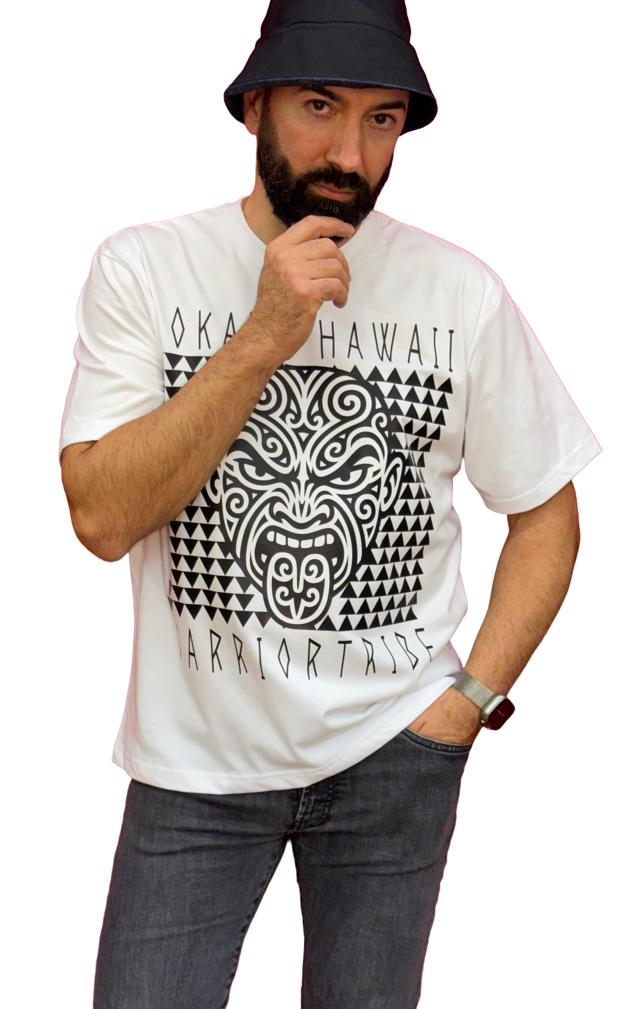 T-shirt Lokahi, Oversize, warrior tribe
