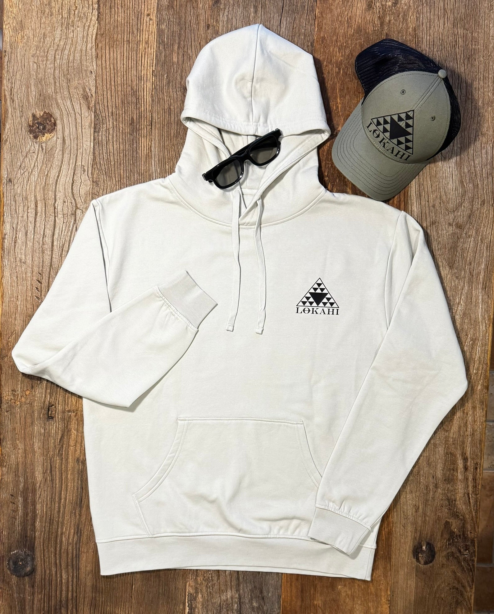 Felpa con cappuccio Lokahi, Shaka Hawaii